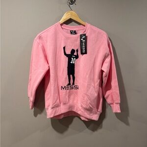 Lionel Messi Oversized Crew Sweater